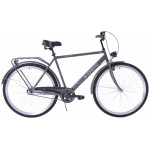 Mestský bicykel 28" Kozbike Denver 3S 3 prevodový Grafitový matná